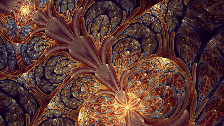 Abstract Animated Fractal