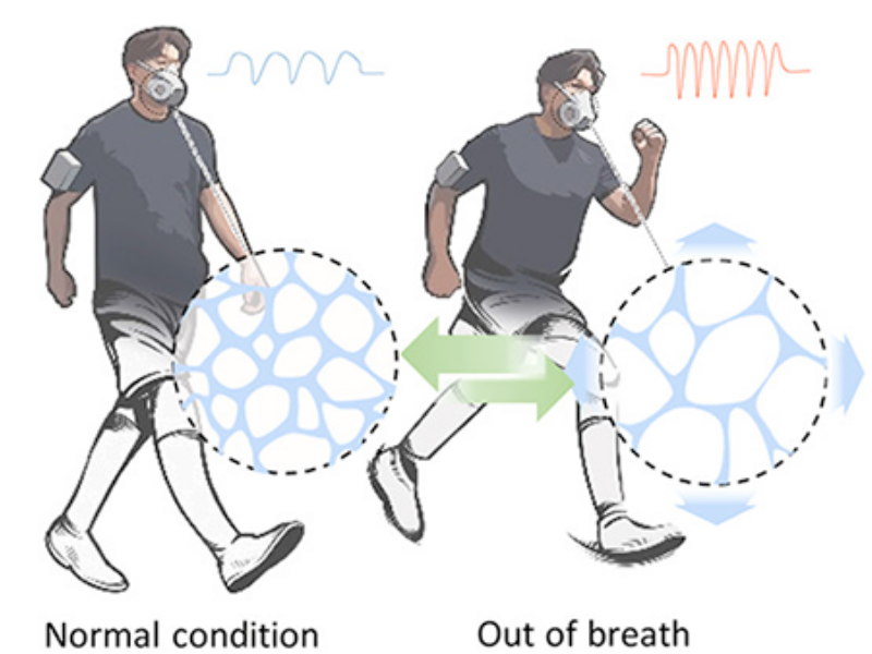 Driven Dynamic Face Mask Adapts To Exercise... Circuit Diagram