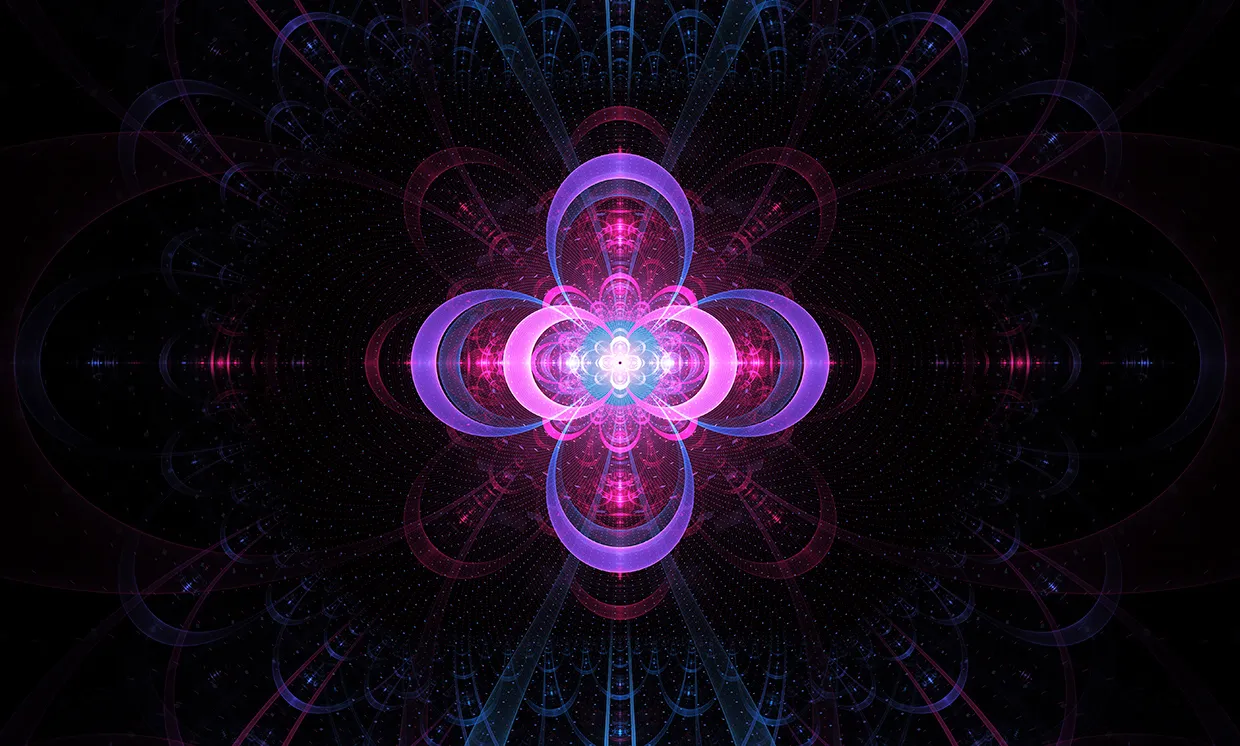 Abstract Illustration Nuclear Cold Fusion