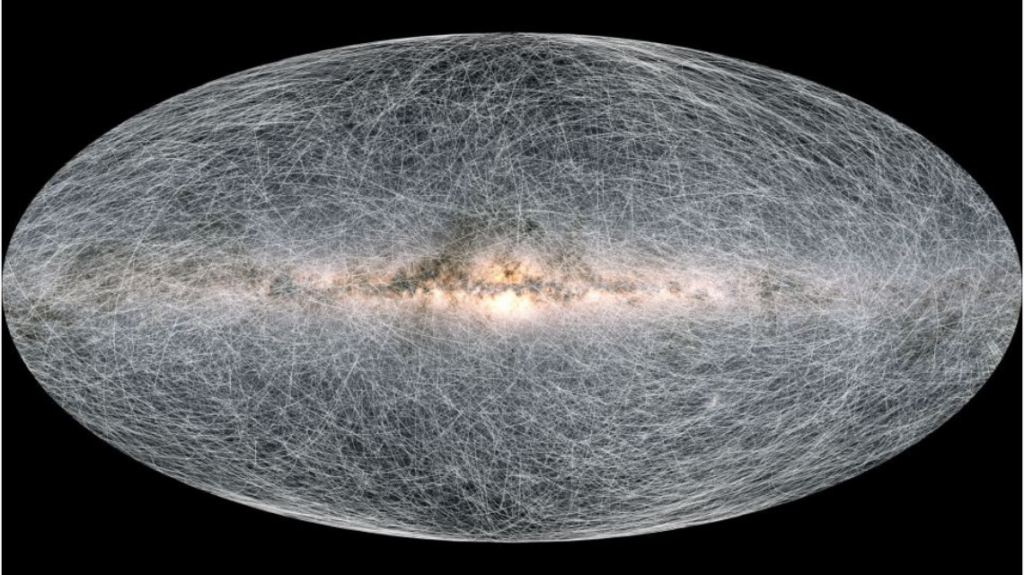  Gaia data of the Milky Way galaxy