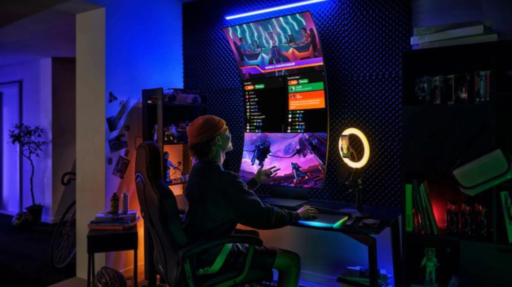 The Odyssey Ark Monitor in it