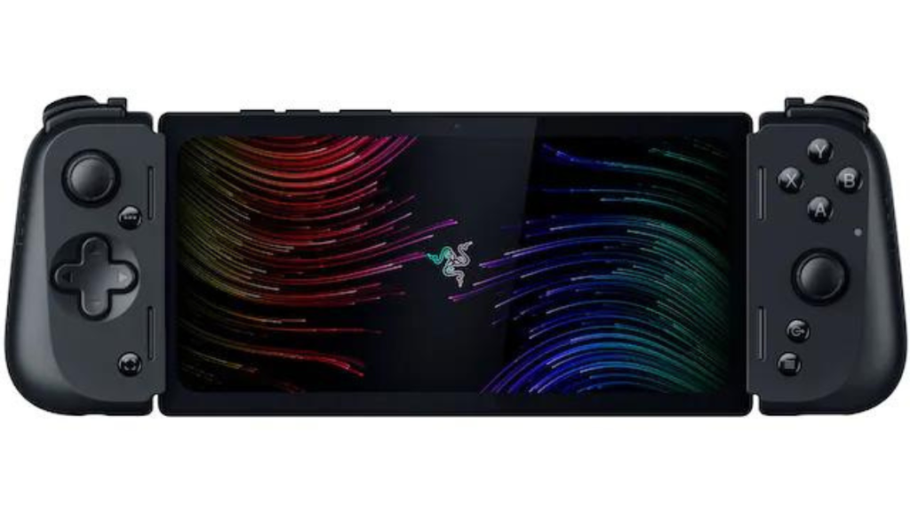 A front view of the Razer Edge.