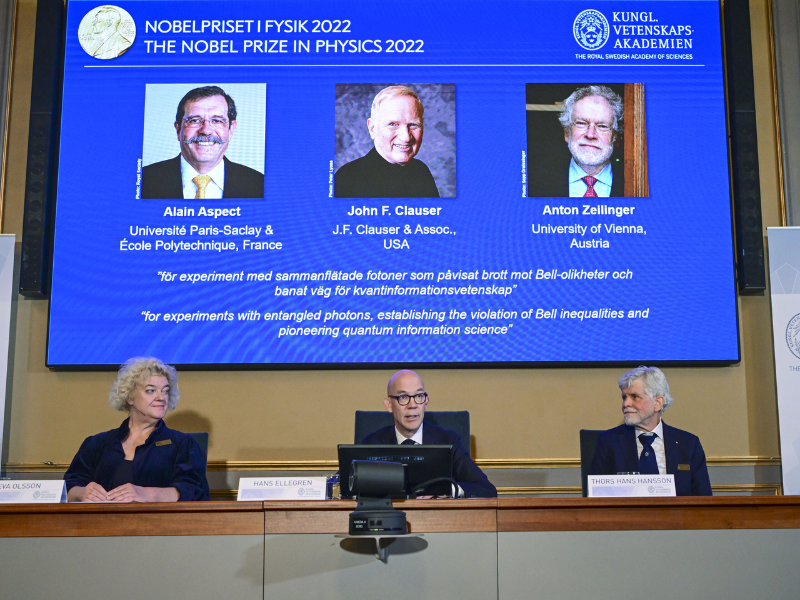 3 Scientists Share Nobel Prize In Physics For Work In Quantum Mechanics