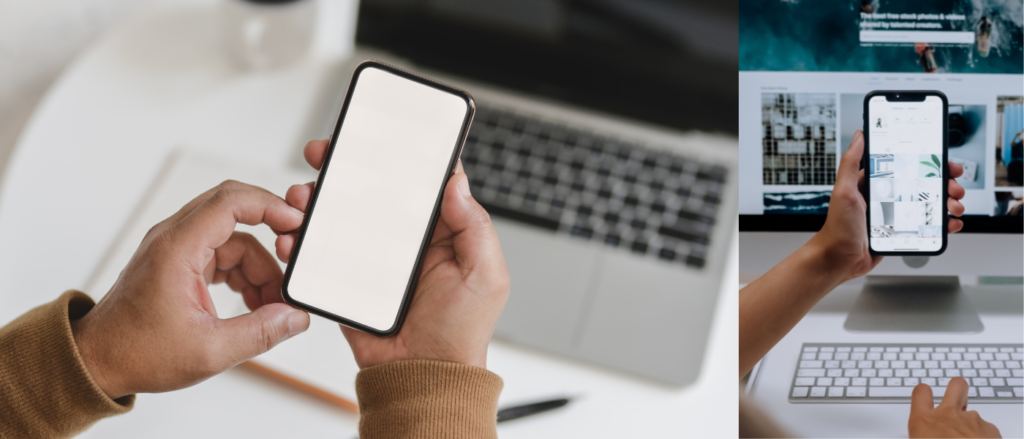 Diferent functionalities of iPhone
