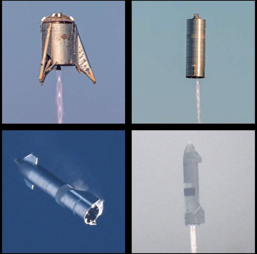 Evolution of Starship