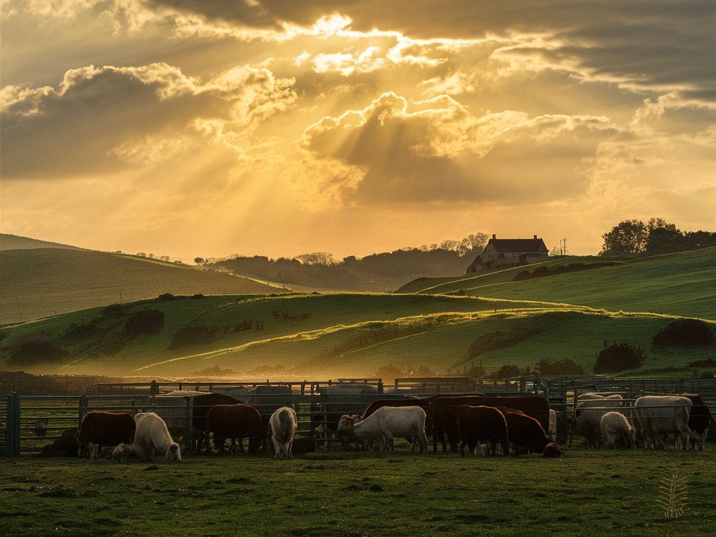 A Stunning Cinematic Photograph Of A Serene Farm L Dte6vdH5SW2xQ2j F 41og W0W 1LbLRUOc7KKiTJYIpw