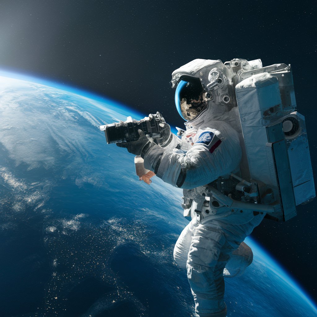 Astronauts Photographing Earth From Space Photo Il A6g7yu XTw AIANbu1Moag FEVvARwiTomkRvFwJGD61A