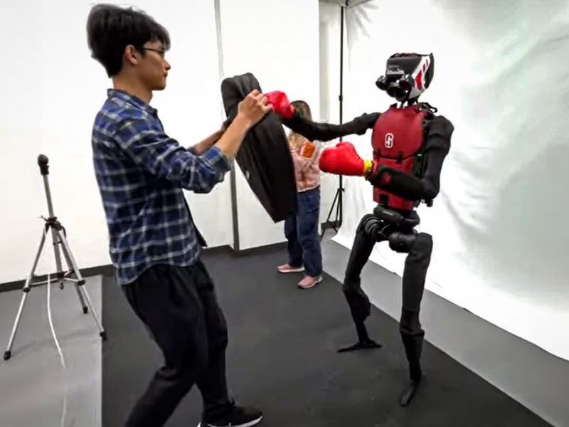 Autonomous Humanoid Robot Shadow-Boxes with Limited Kung Fu Proficiency ...