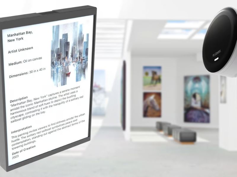 Color ePaper Display Ditches Batteries for Wireless Power