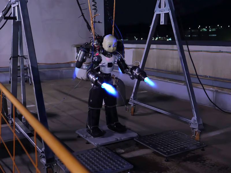 Engineers are Creating a Jet-Powered Flying Robot for Disaster Response