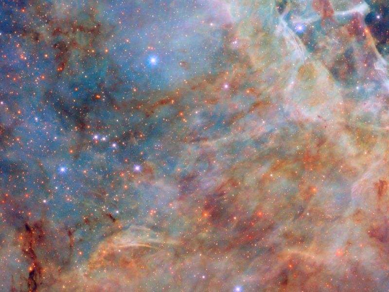 Hubble Reveals the Stunning Chaos of Star Formation in the Tarantula Nebula