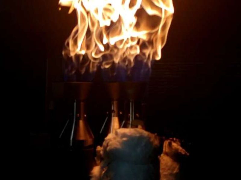 Engineers develop a more efficient burner to cut methane emissions.