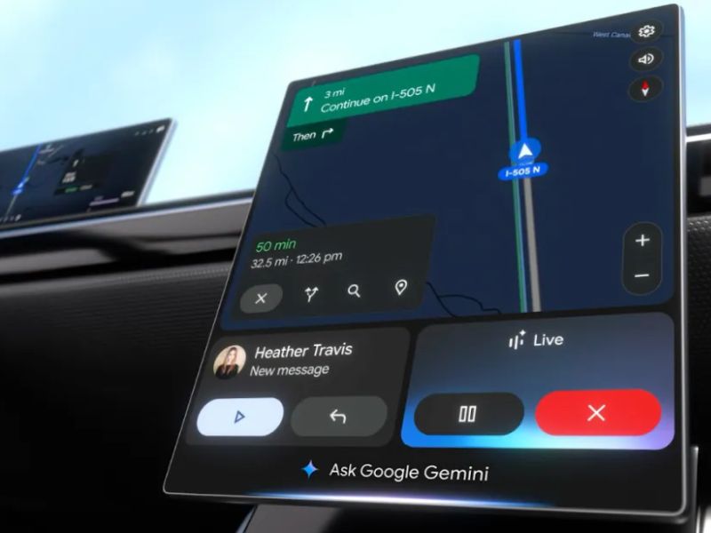Google Is Integrating Gemini into Android Auto for In-Car Use