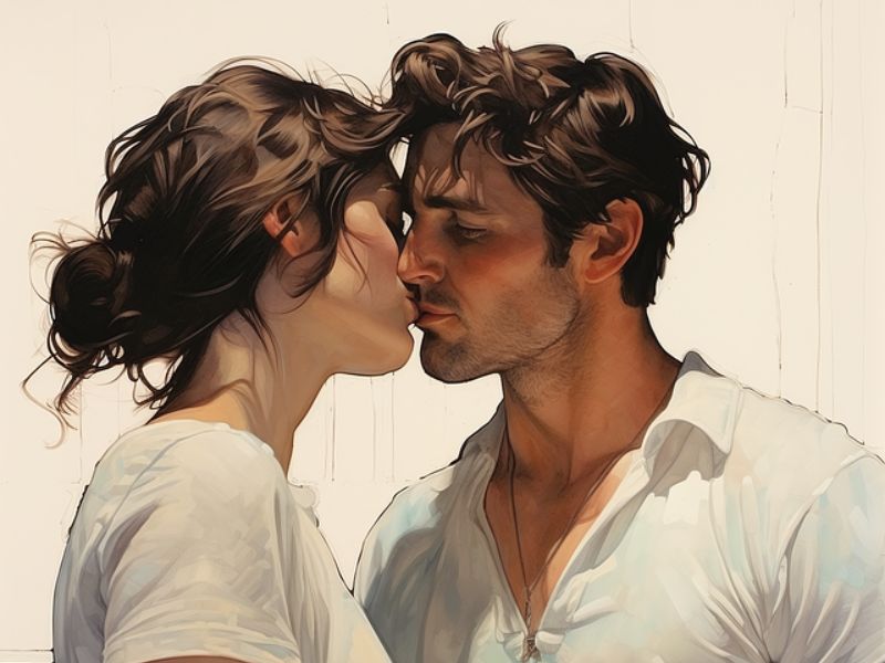 Kissing Your Spouse Could Transmit Anxiety and Depression, Study Suggests