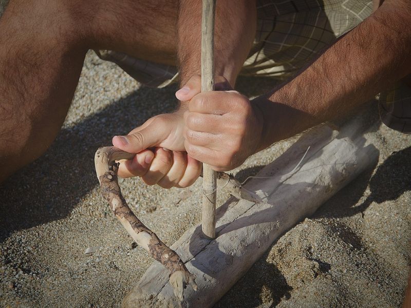 How Early Humans First Made Fire