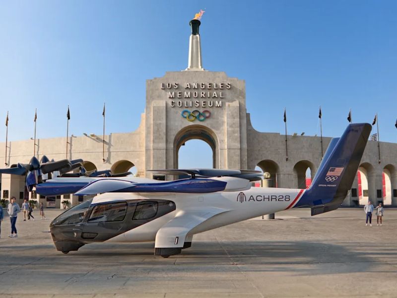 The LA Olympics Confidently Introduces Its Official Air Taxi Partner