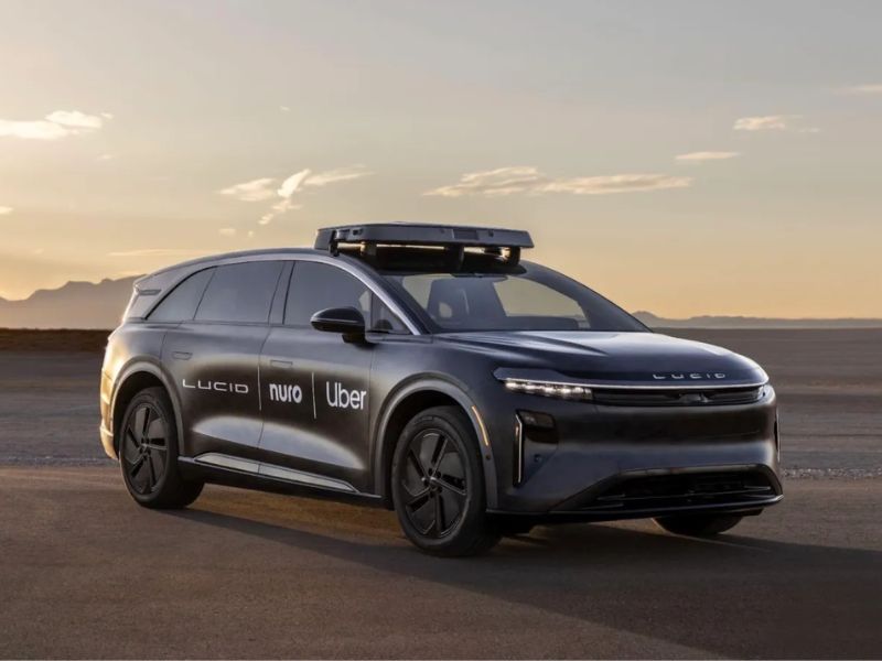 Uber Invests Millions in Lucid and Nuro for Premium Robotaxis
