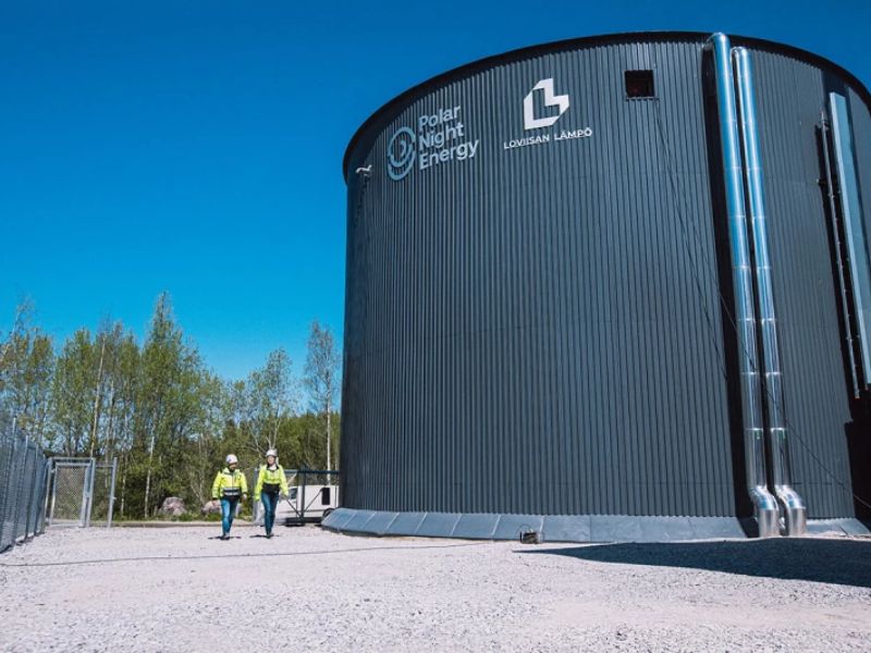 World’s Largest Sand Battery Goes Online in Finland