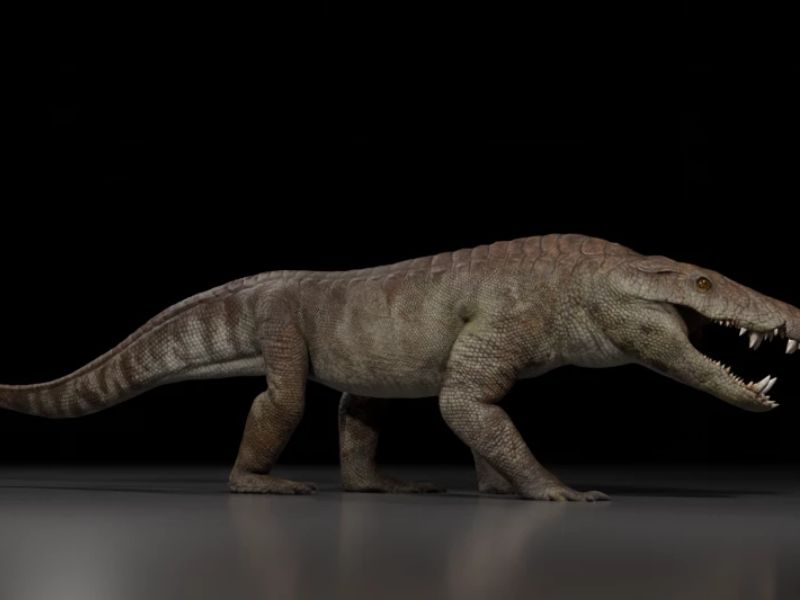 Ancient Crocodile “Hypercarnivore” That Preyed on Dinosaurs