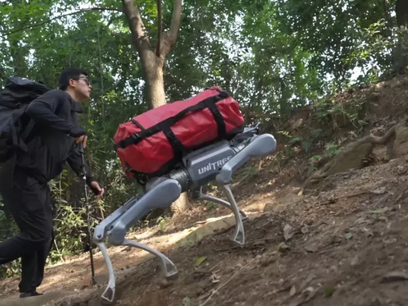 Ultra-agile, Fast Robot Dog Carries Heavy Loads for Hours
