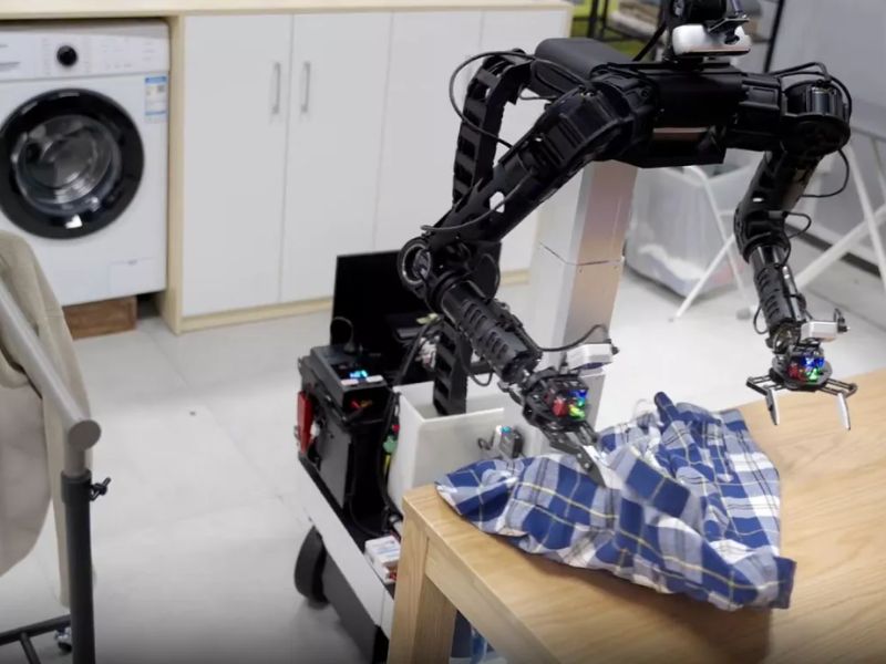 ByteDance, TikTok’s Parent Company, has Built an AI Robot that Folds Laundry and Cleans Tables