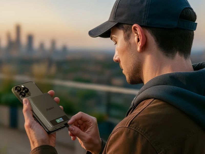 Rapid-Charging Solid-State Power Bank Offers Fire-Safe Performance