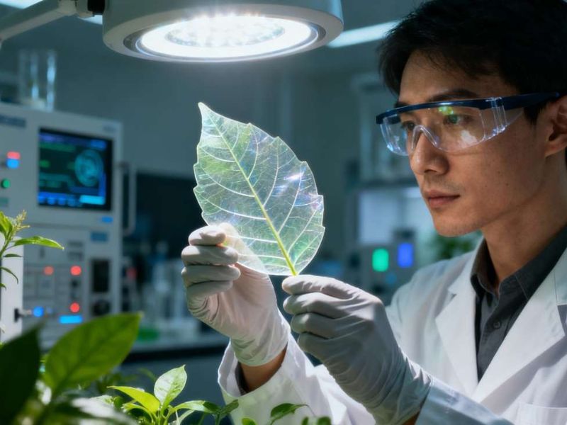 Scientists Create a Synthetic Leaf that Turns Pollution into Energy