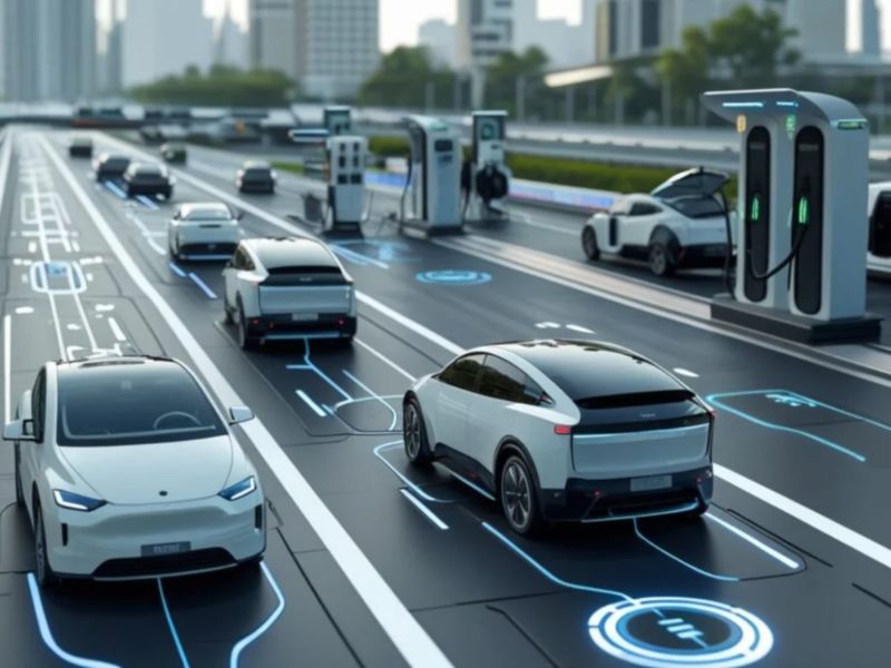 A Roadway that Powers your Electric Car as you Drive
