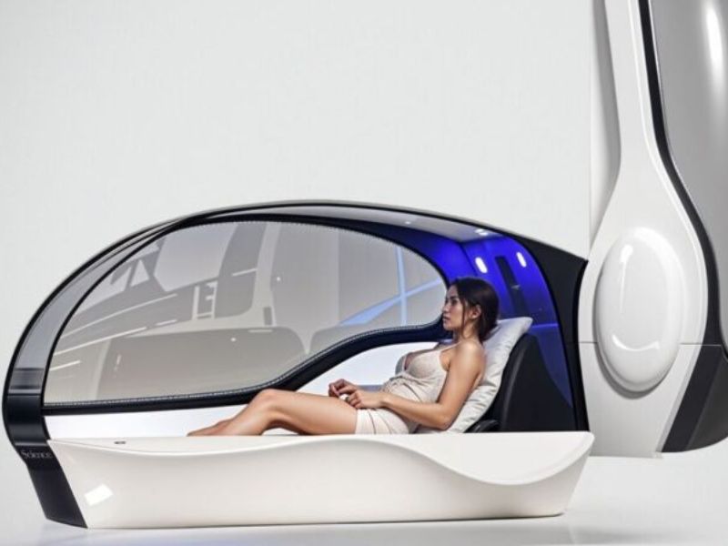 Japan Debuts Machine that Washes and Dries People