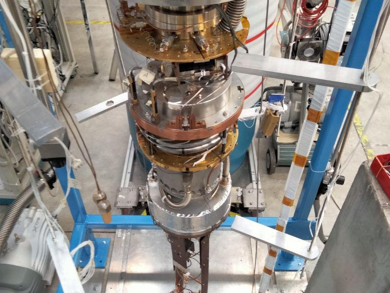 Searching for Dark Matter Axions Using a Quantum-Enhanced Haloscope