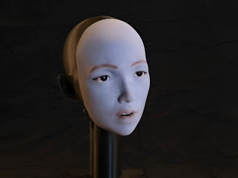The Robot Speaks with Correctly Coordinated Lip Motions