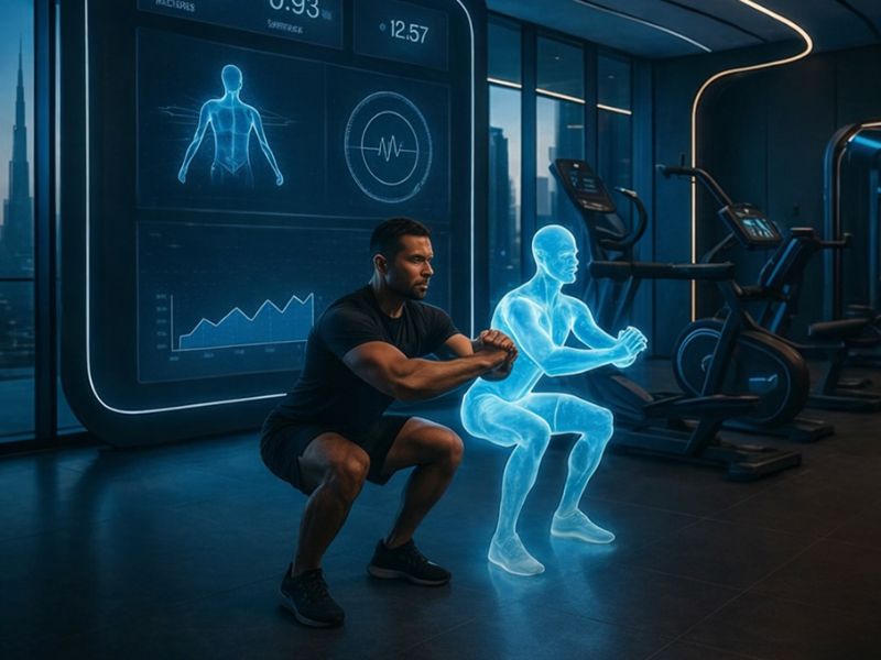 Have you ever imagined what gyms might look like in the future? If you think AI won’t transform fitness spaces, think again. The Abu Dhabi Department of Health has launched the “Gym of the Future,” redefining personalized fitness. Organizers unveiled this digital wellness concept on the opening day of Abu Dhabi Global Health Week on Tuesday.