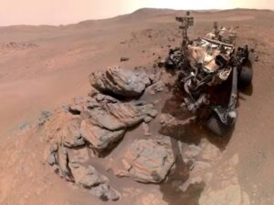 The Perseverance rover captured a new selfie revealing the Martian surface