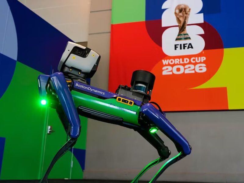 Robot dogs will be deployed to patrol stadiums during the World Cup The 2026 FIFA World Cup in North America will introduce an unusual security measure: robotic dogs. In the United States, operations will use the Spot robot from Boston Dynamics, while Mexico will deploy the K9-X, developed by China’s Unitree Robotics and already trialed ahead of the tournament.