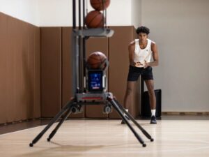 AI basketball trainer with smart precision and vision to elevate your game
